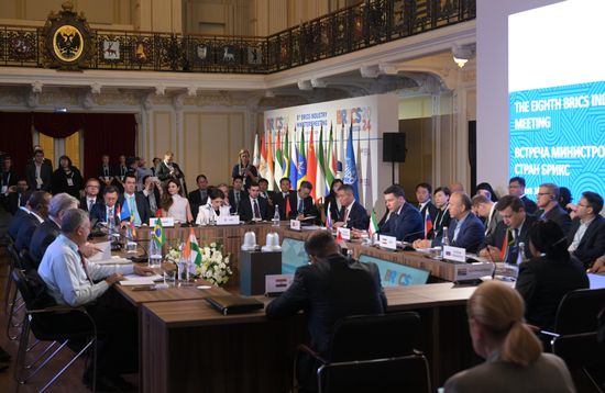 Meeting of BRICS Ministers of Industry. Location: Russia, Nizhny Novgorod. Author: Vladimir Astapkovich/Sputnik. 8th BRICS Industry Ministers' Meeting