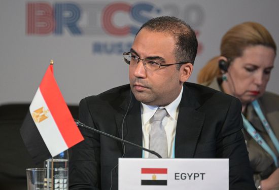 Meeting of BRICS Ministers of Industry. Ahmed Riad, Counselor, Embassy of the Arab Republic of Egypt to the Russian Federation. Location: Russia, Nizhny Novgorod. Author: Vladimir Astapkovich/Sputnik. 8th BRICS Industry Ministers' Meeting