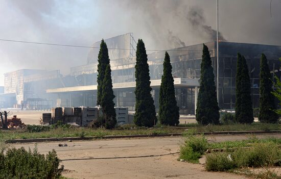 Russia Ukraine Donetsk Shelling