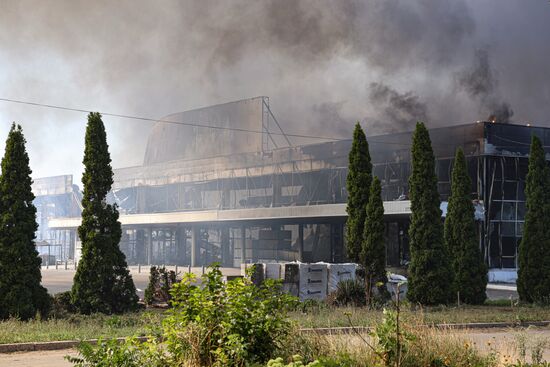 Russia Ukraine Donetsk Shelling