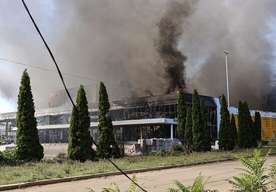 Russia Ukraine Donetsk Shelling