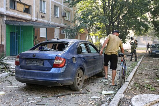 Russia Ukraine Donetsk Shelling