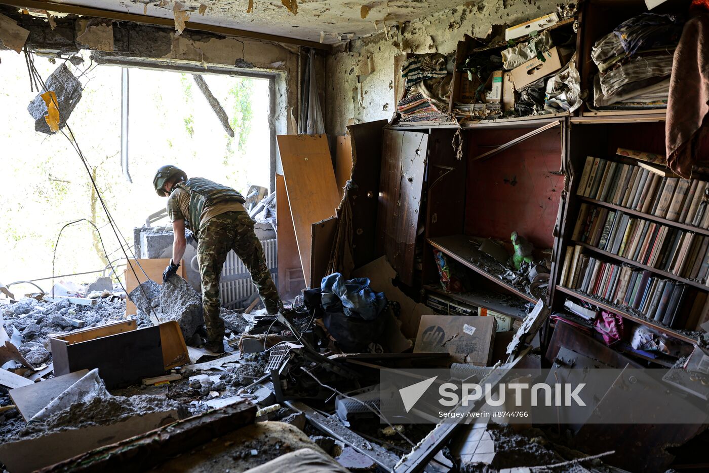 Russia Ukraine Donetsk Shelling