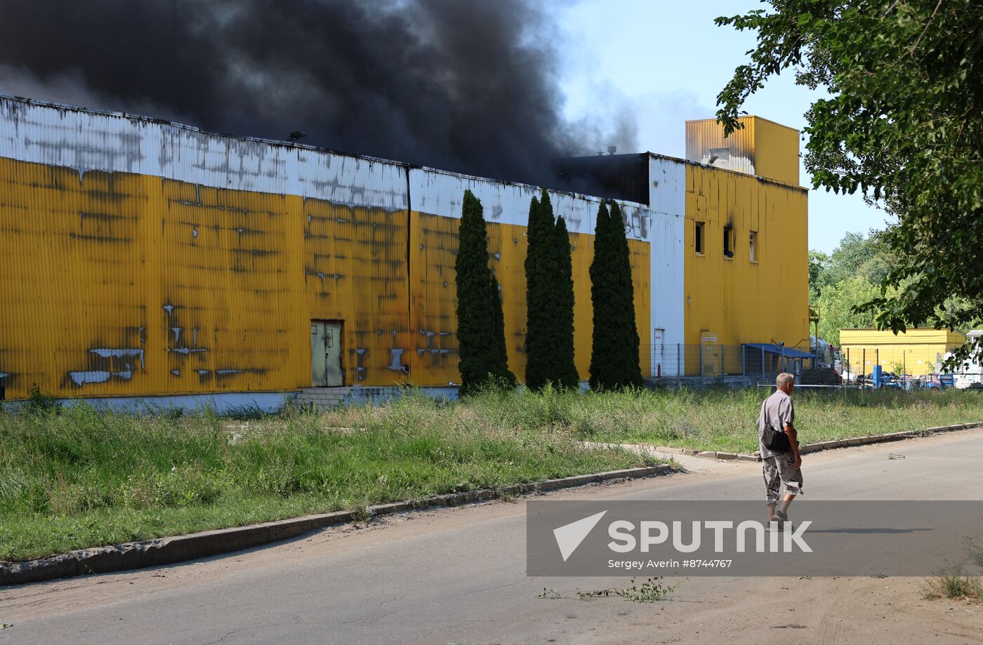 Russia Ukraine Donetsk Shelling