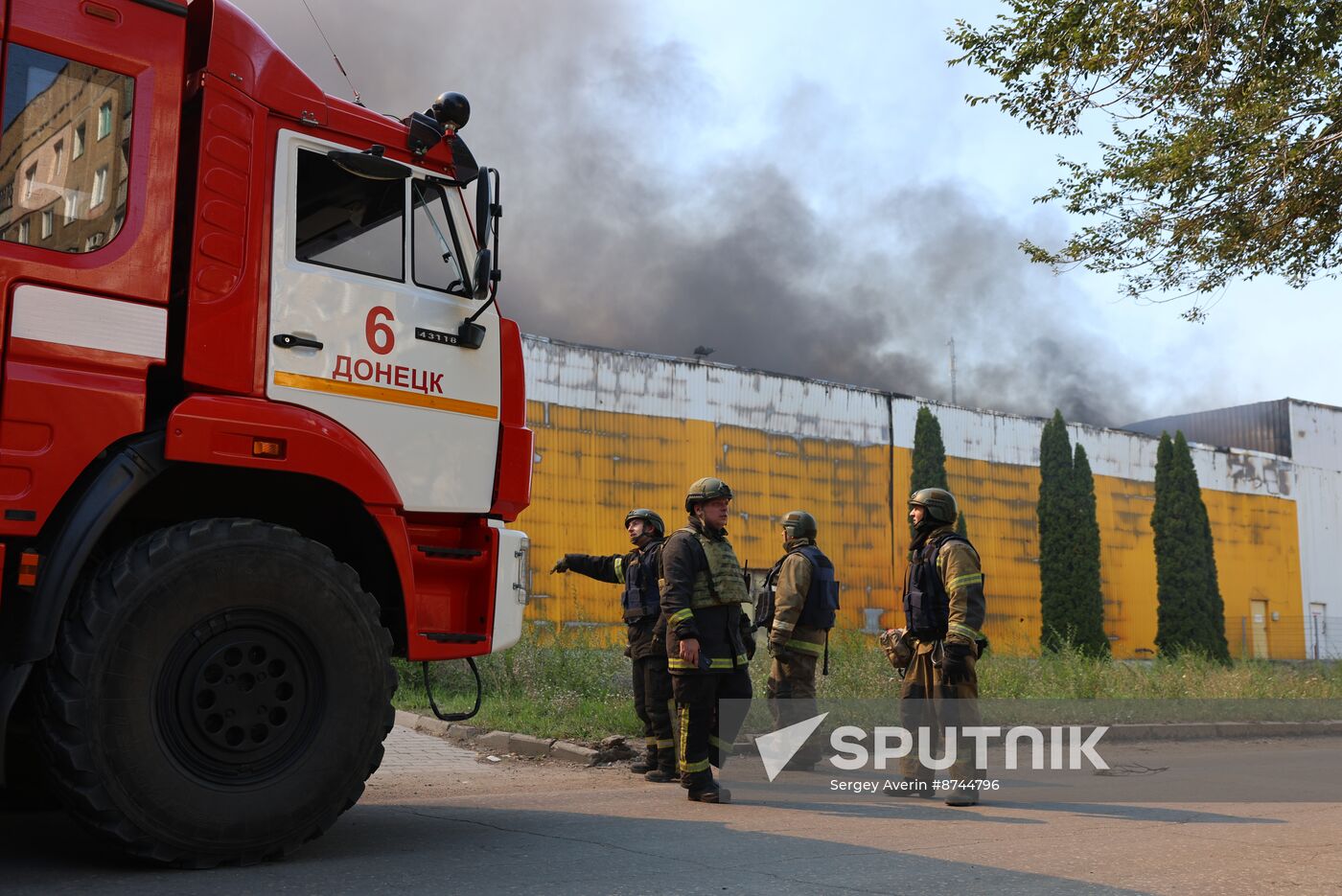 Russia Ukraine Donetsk Shelling