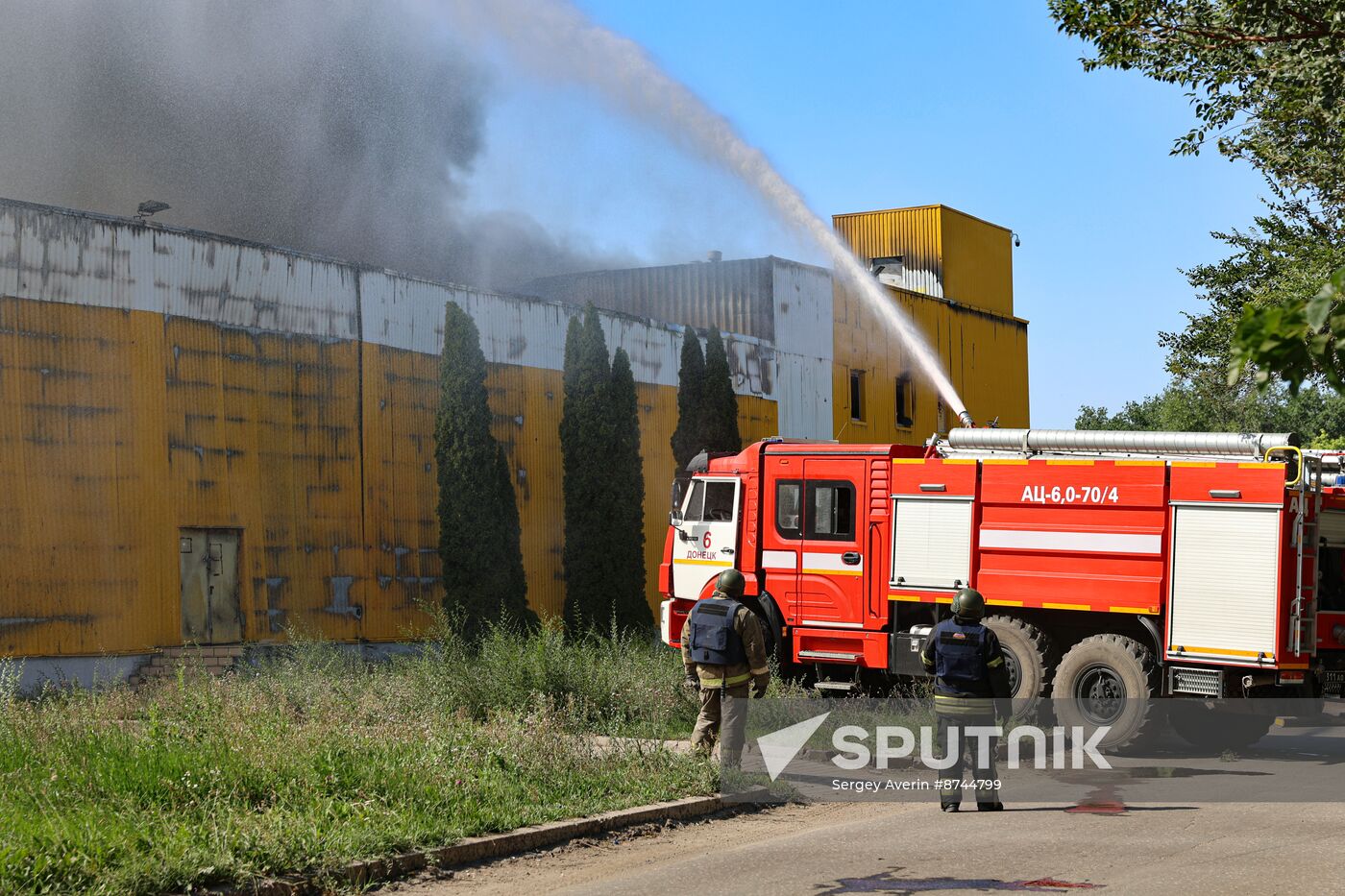 Russia Ukraine Donetsk Shelling