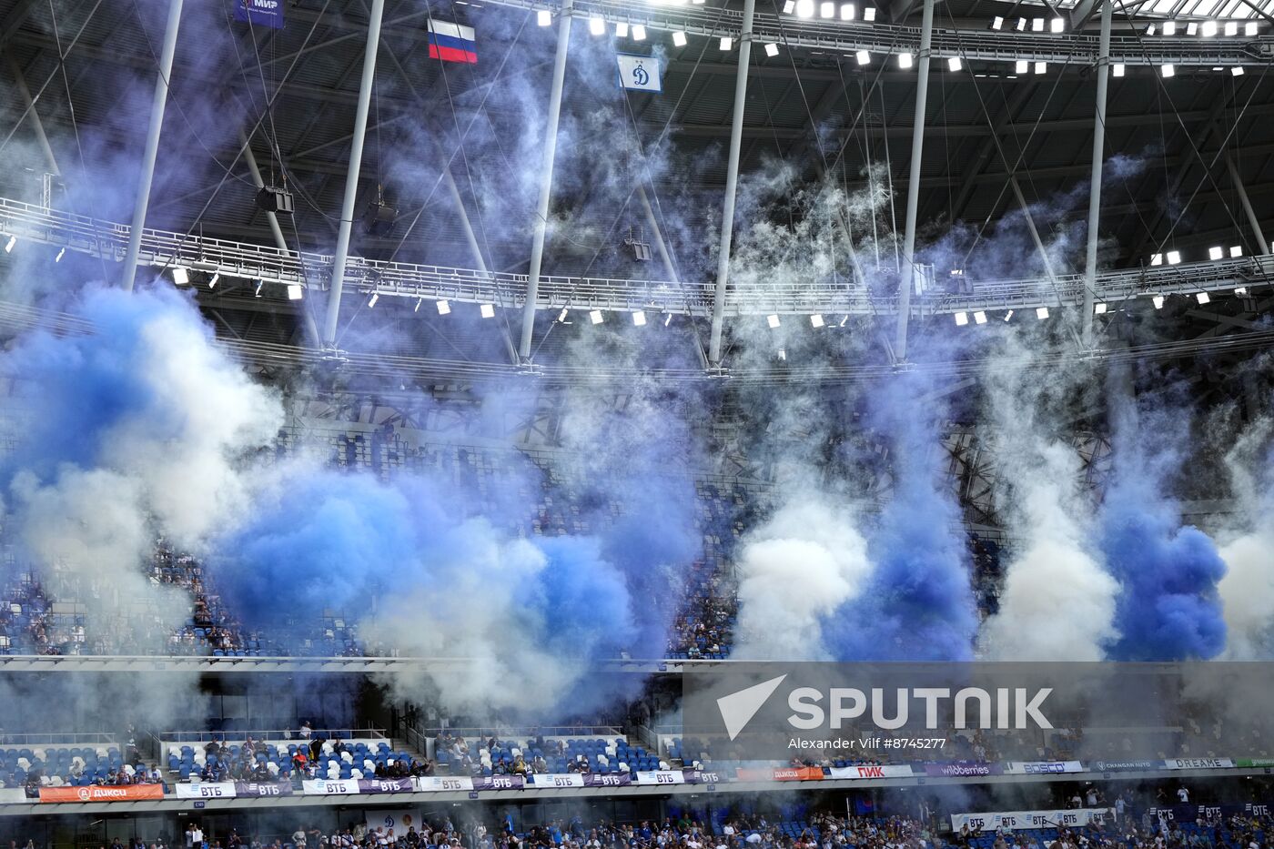 Russia Soccer Premier-League Dynamo - Krylia Sovetov