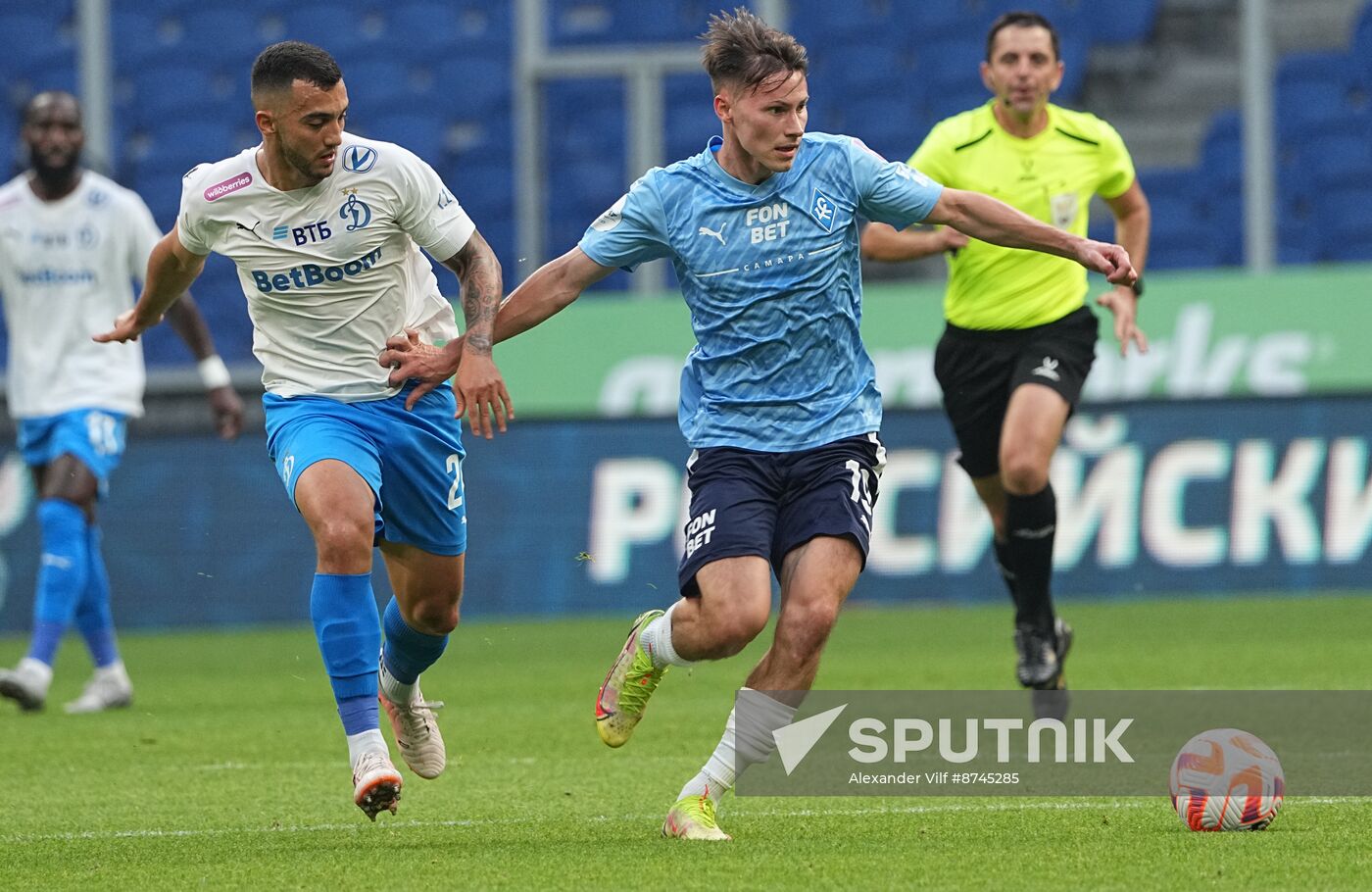 Russia Soccer Premier-League Dynamo - Krylia Sovetov