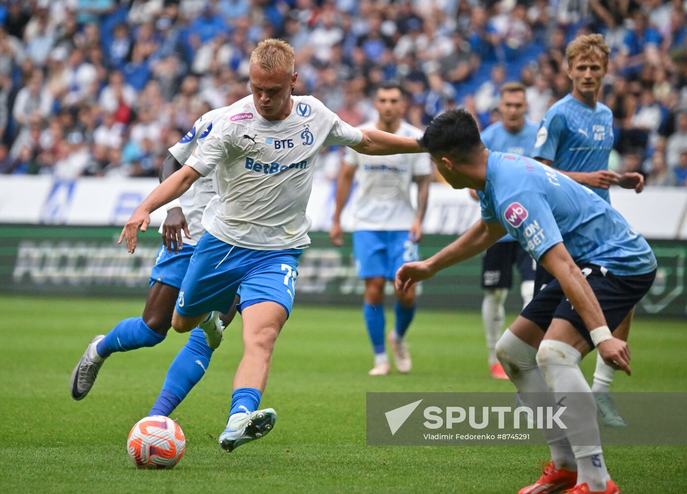 Russia Soccer Premier-League Dynamo - Krylia Sovetov