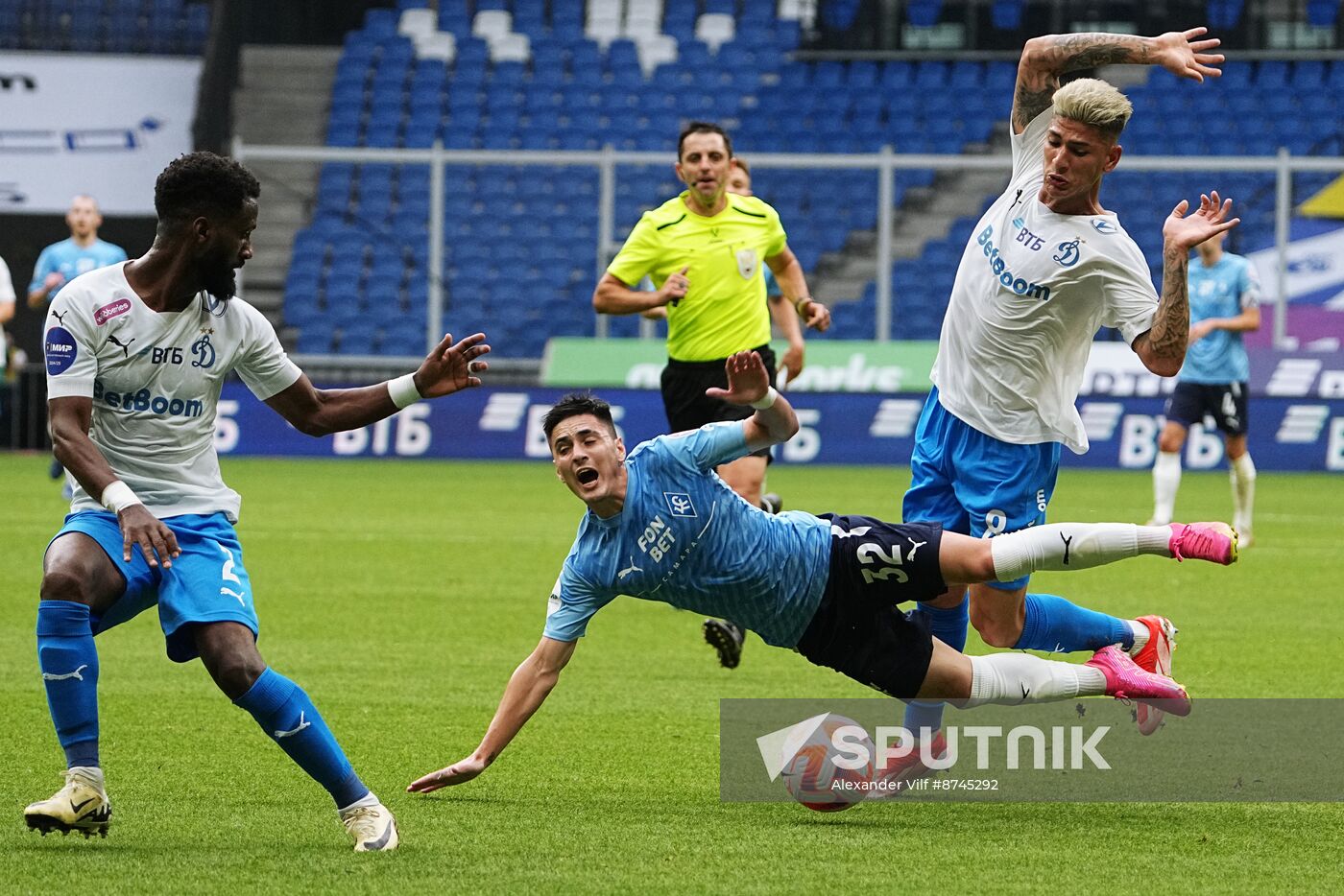 Russia Soccer Premier-League Dynamo - Krylia Sovetov