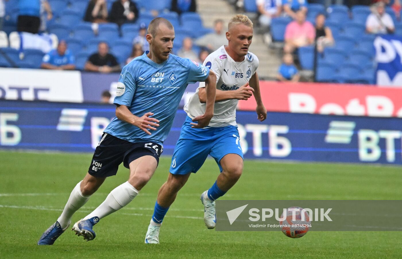 Russia Soccer Premier-League Dynamo - Krylia Sovetov