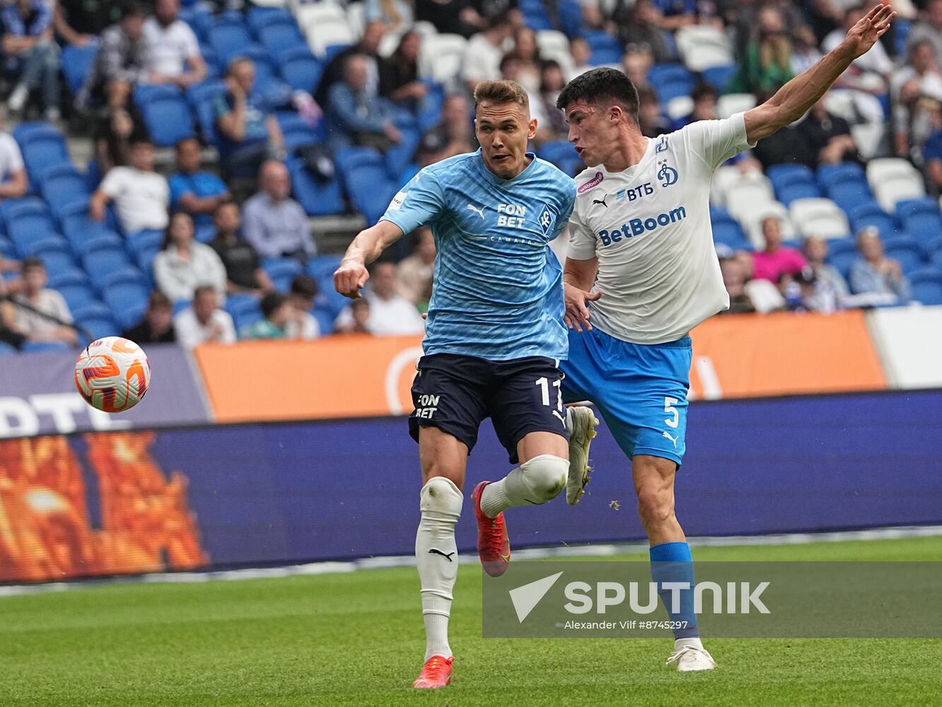 Russia Soccer Premier-League Dynamo - Krylia Sovetov