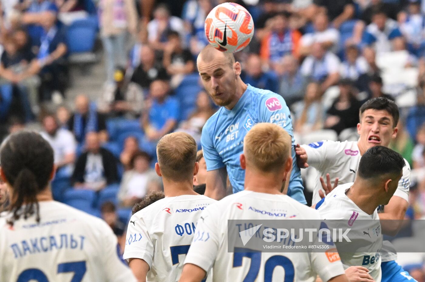 Russia Soccer Premier-League Dynamo - Krylia Sovetov