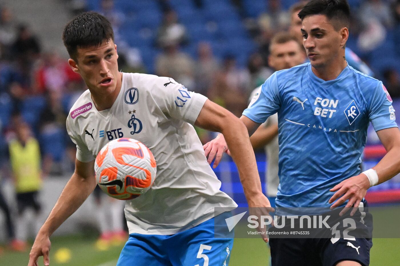 Russia Soccer Premier-League Dynamo - Krylia Sovetov