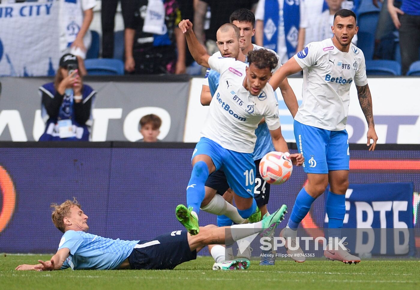 Russia Soccer Premier-League Dynamo - Krylia Sovetov