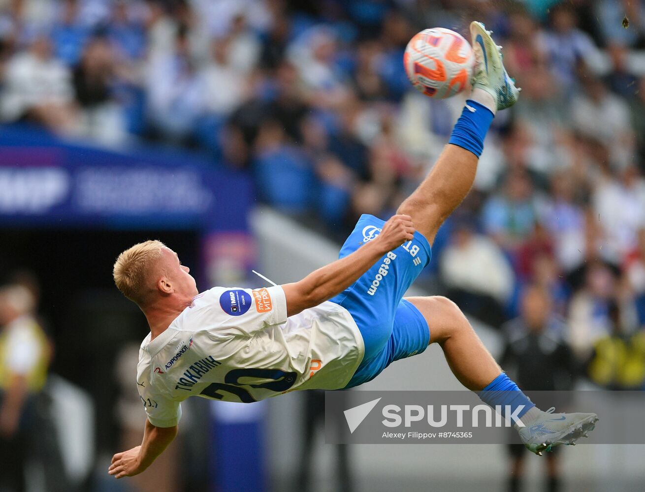 Russia Soccer Premier-League Dynamo - Krylia Sovetov