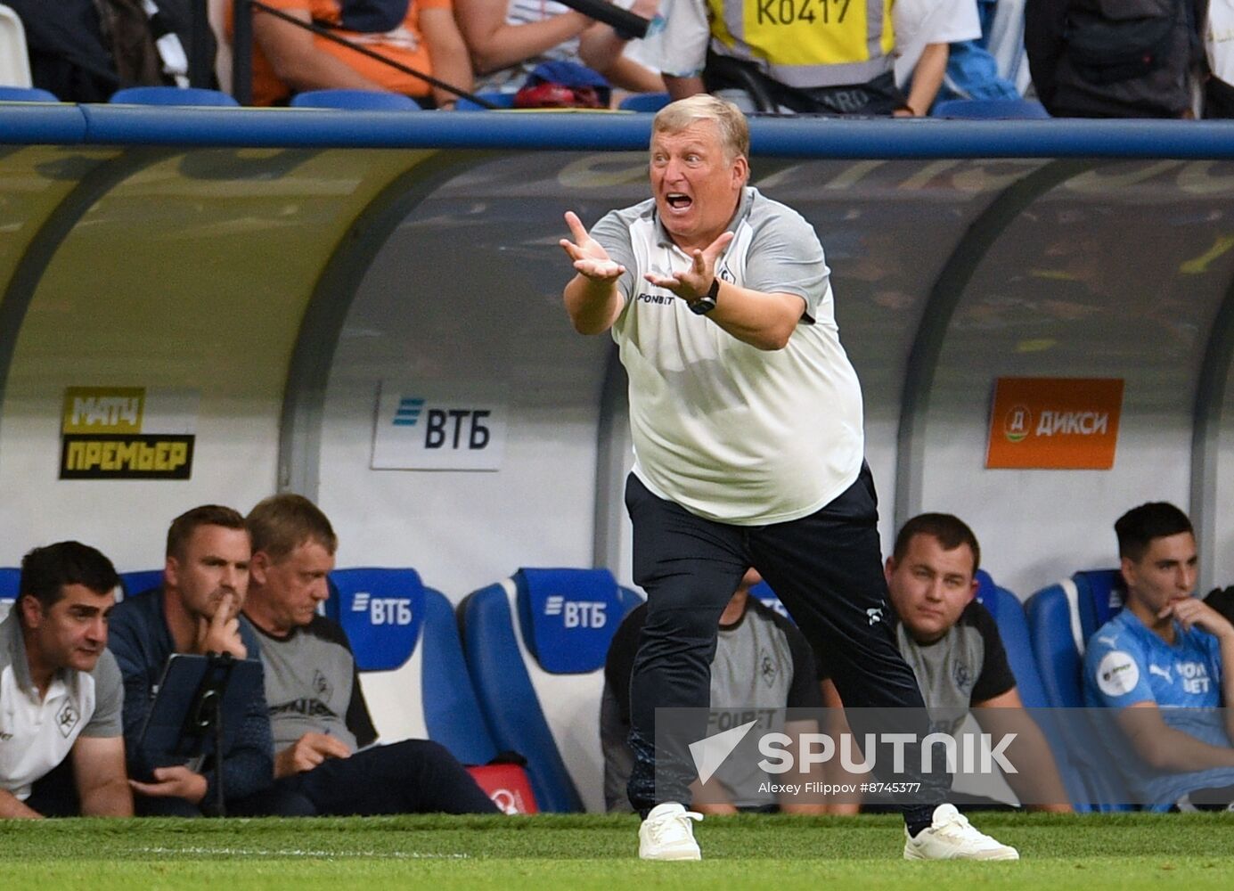 Russia Soccer Premier-League Dynamo - Krylia Sovetov