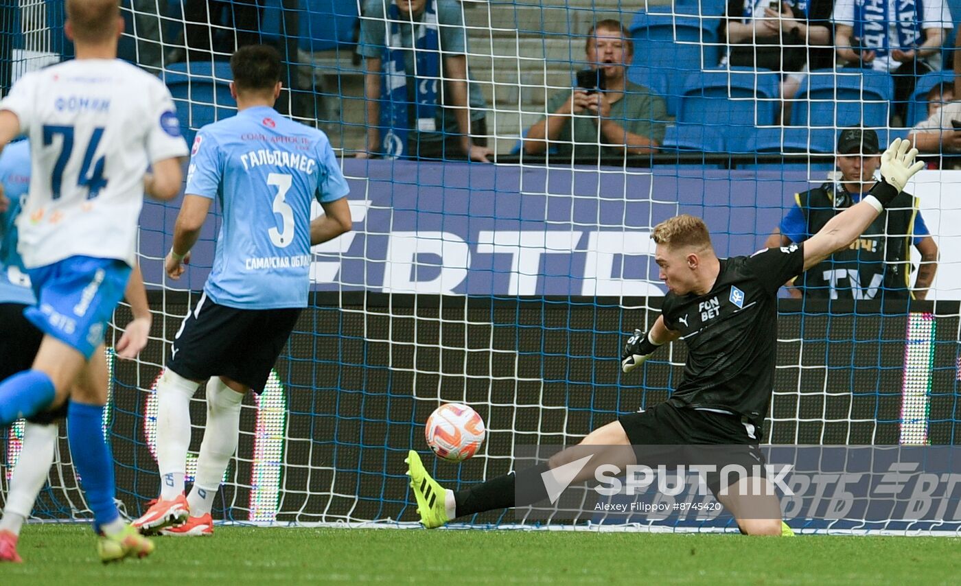 Russia Soccer Premier-League Dynamo - Krylia Sovetov