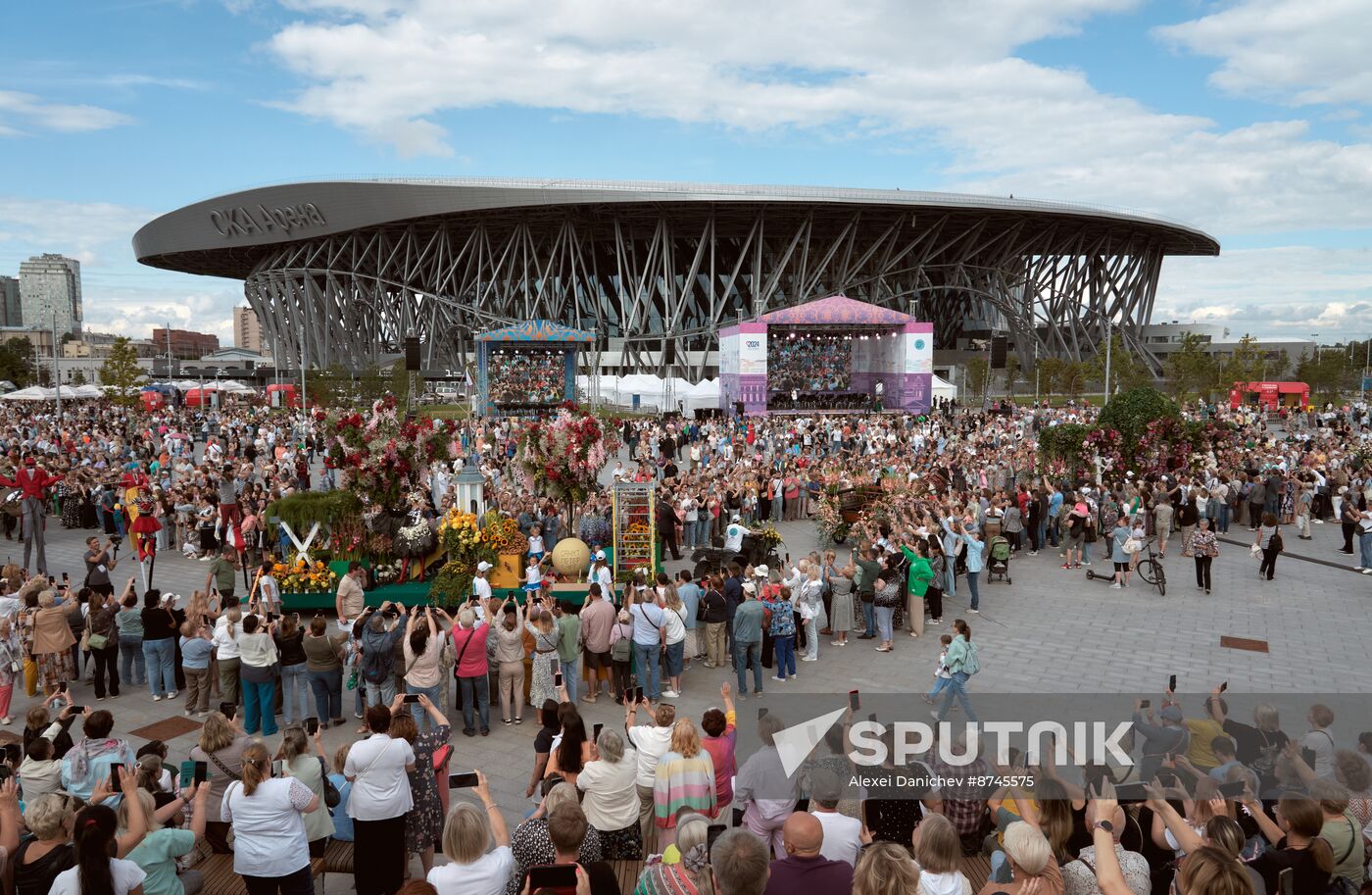 Russia Flower Festival