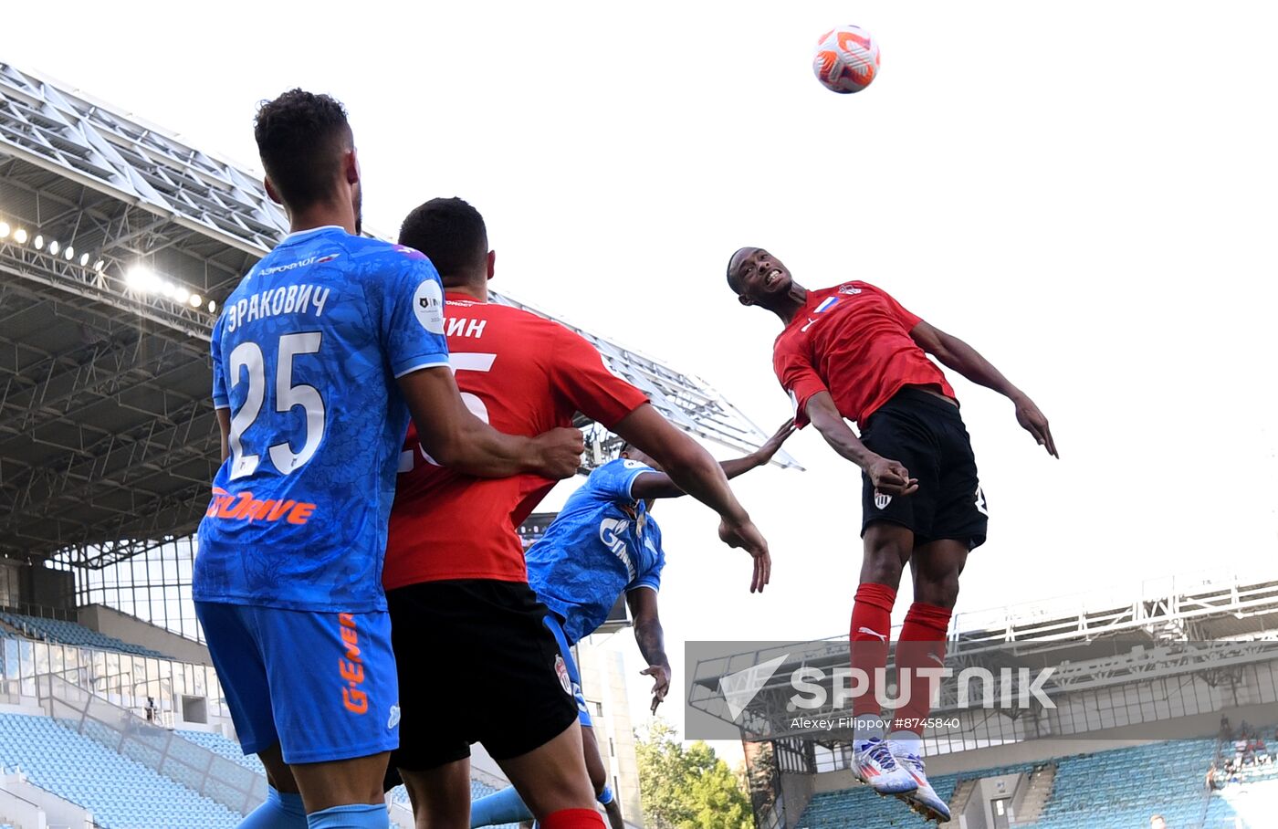 Russia Soccer Premier-League Khimki - Zenit