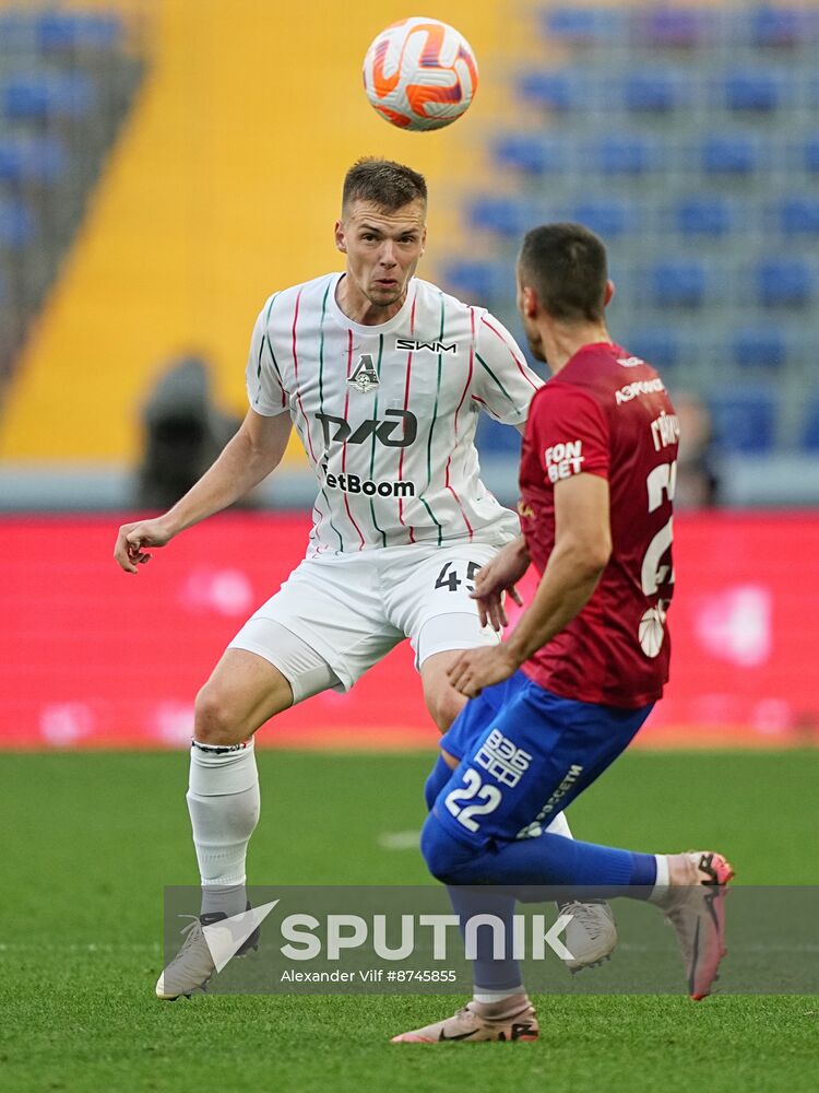 Russia Soccer Premier-League CSKA - Lokomotiv