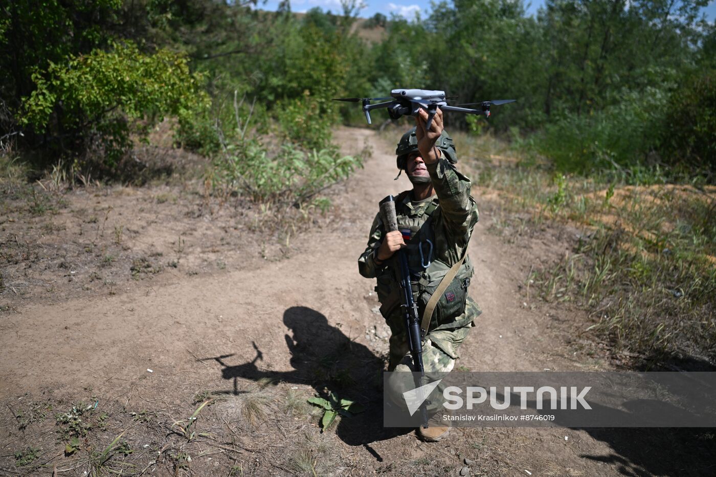 Russia Ukraine Military Operation US-Born Fighter