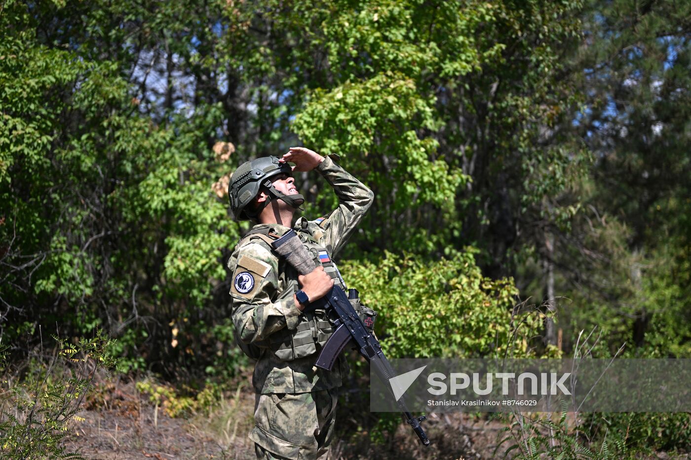 Russia Ukraine Military Operation US-Born Fighter