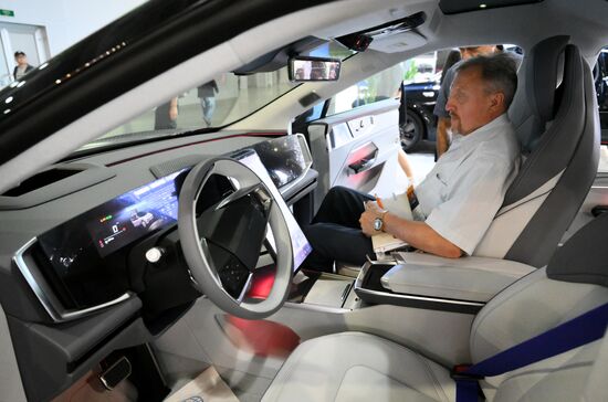 Russia Interauto Car Show