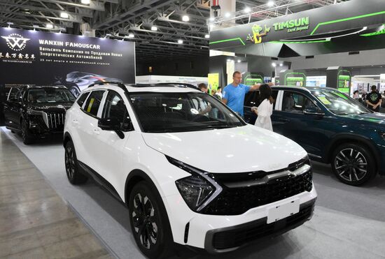 Russia Interauto Car Show