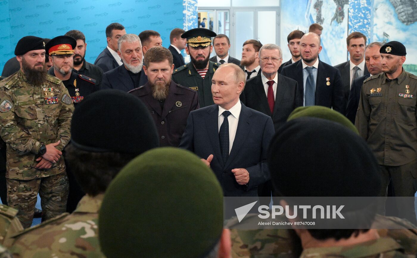 Russia Putin North Caucasian Federal District Chechen Republic