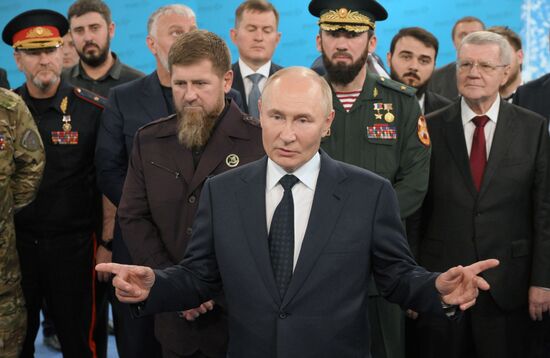 Russia Putin North Caucasian Federal District Chechen Republic