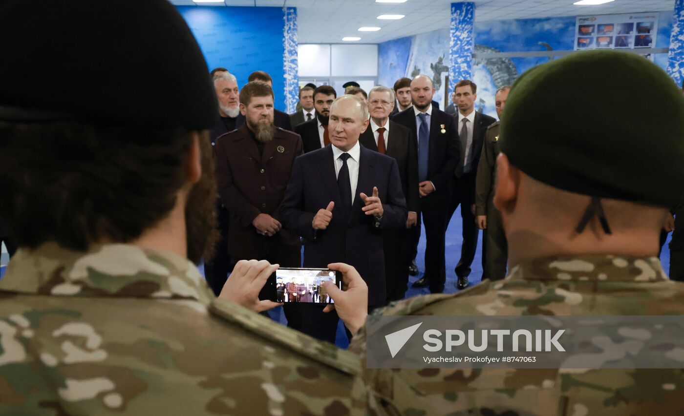 Russia Putin North Caucasian Federal District Chechen Republic