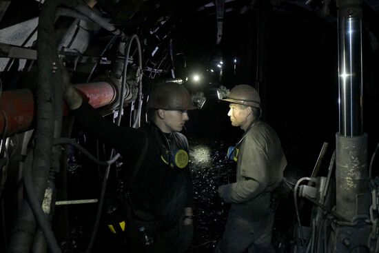Russia DPR Coal Mine