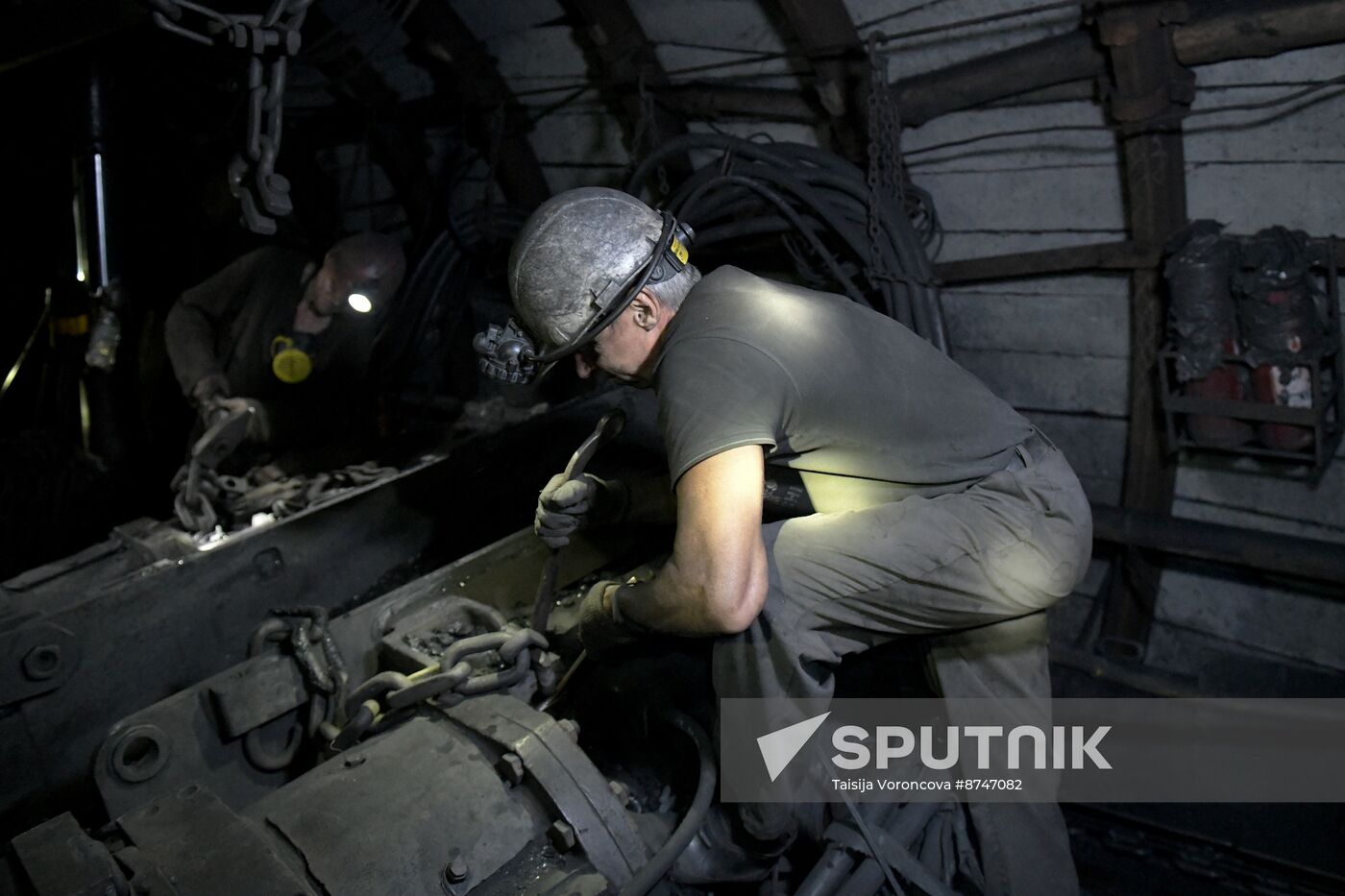 Russia DPR Coal Mine