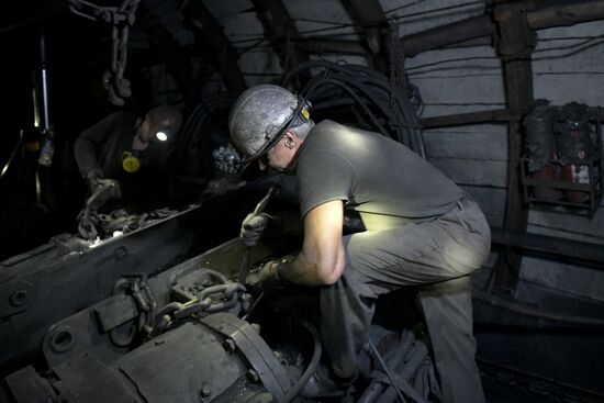 Russia DPR Coal Mine