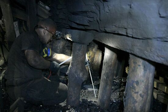 Russia DPR Coal Mine