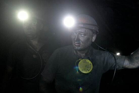 Russia DPR Coal Mine