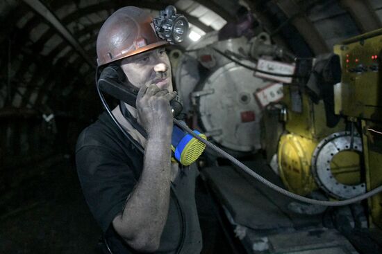 Russia DPR Coal Mine