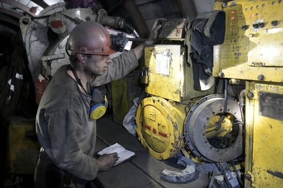 Russia DPR Coal Mine