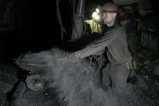Russia DPR Coal Mine