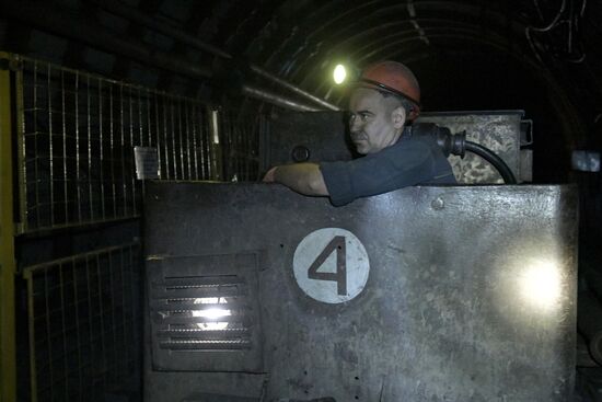 Russia DPR Coal Mine