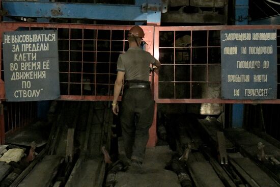 Russia DPR Coal Mine