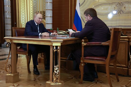 Russia Putin North Caucasian Federal District Chechen Republic