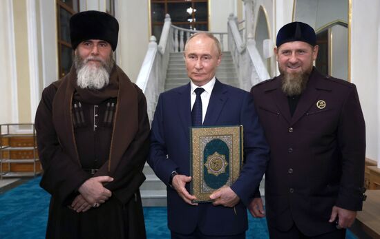 Russia Putin North Caucasian Federal District Chechen Republic