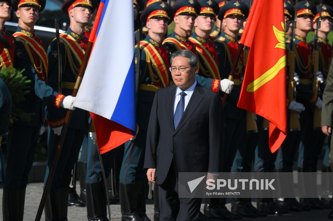 Russia China Wreath Laying