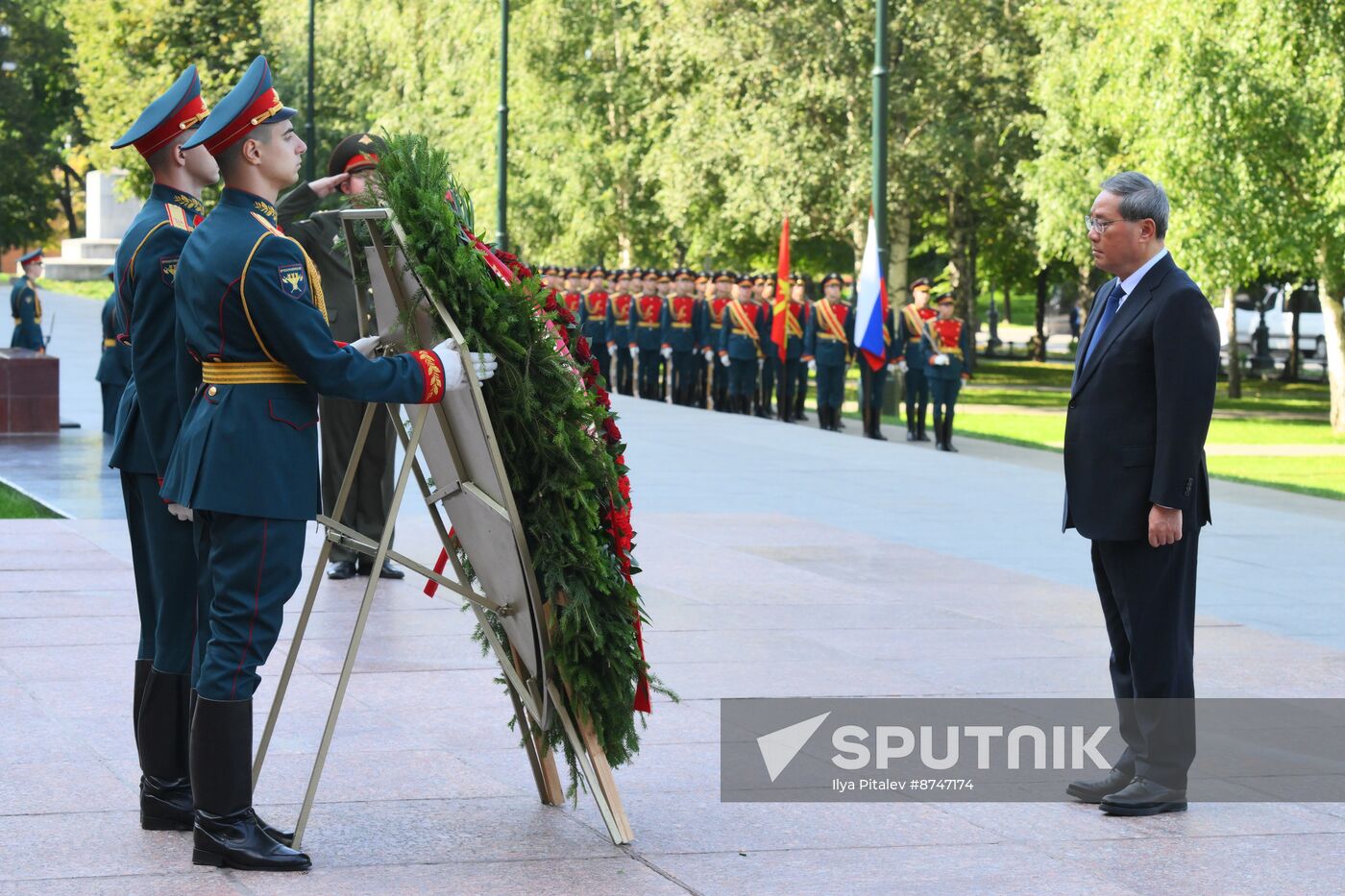 Russia China Wreath Laying