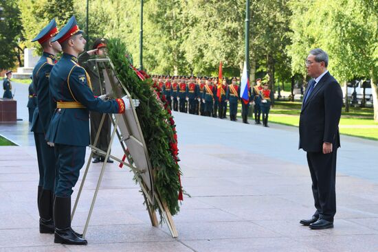 Russia China Wreath Laying