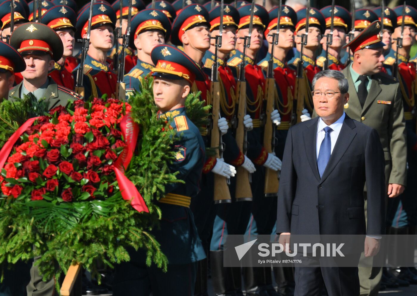 Russia China Wreath Laying