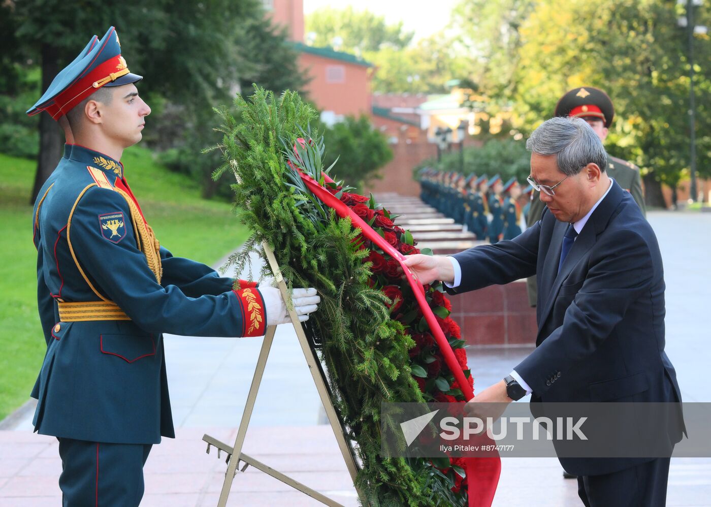 Russia China Wreath Laying