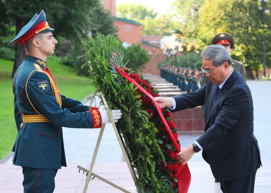 Russia China Wreath Laying